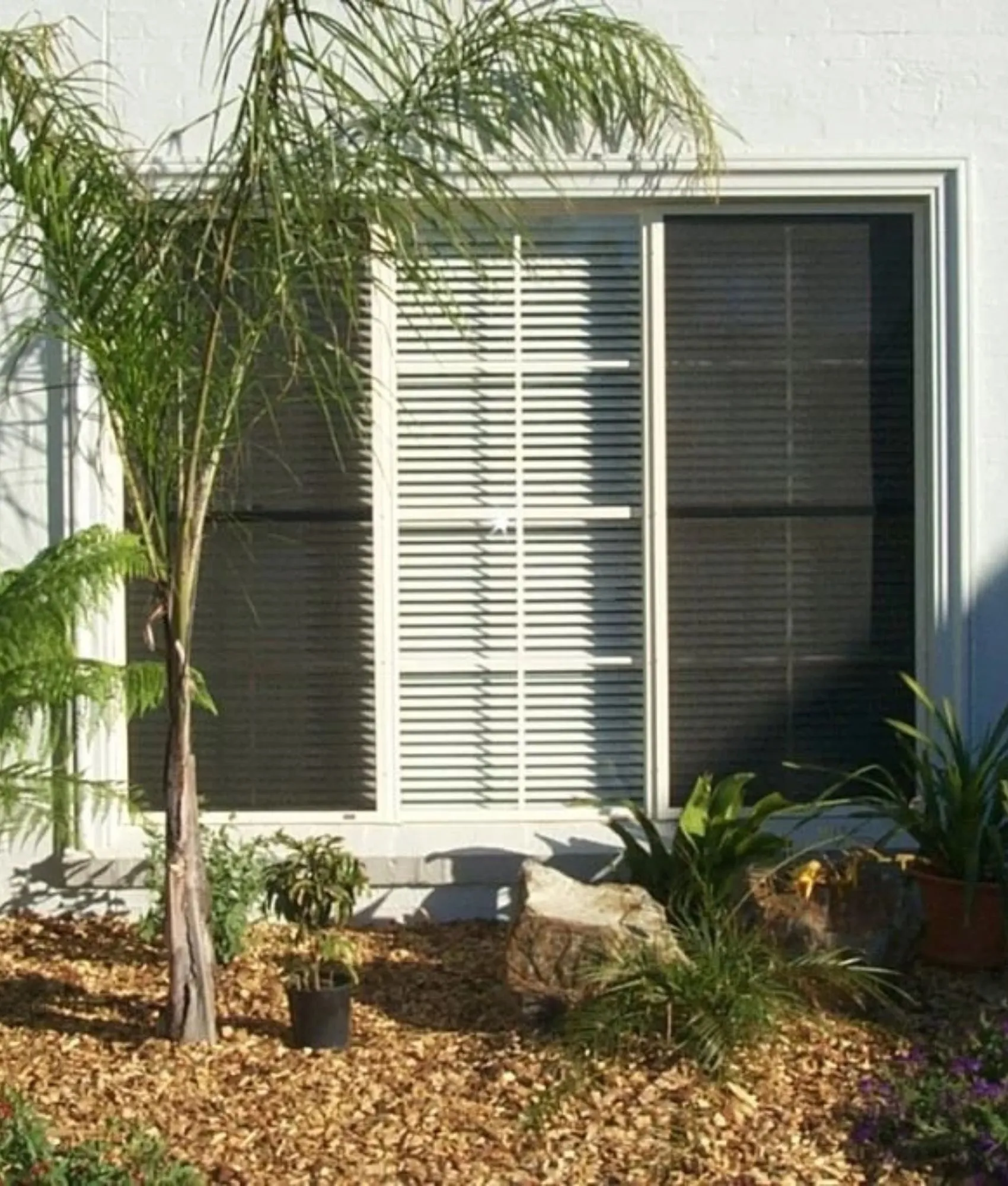 Crimsafe window screens on an Adelaide home