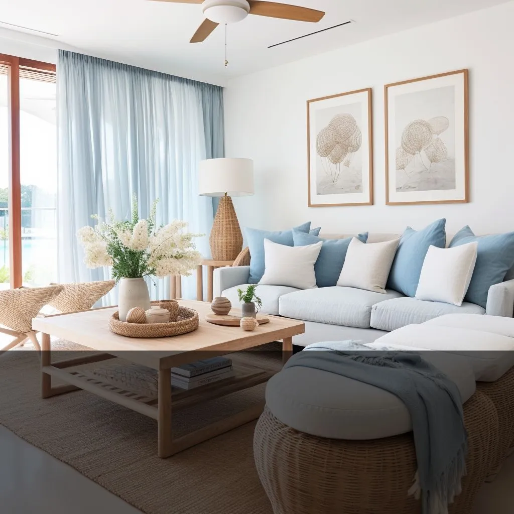 Hamptons style curtains