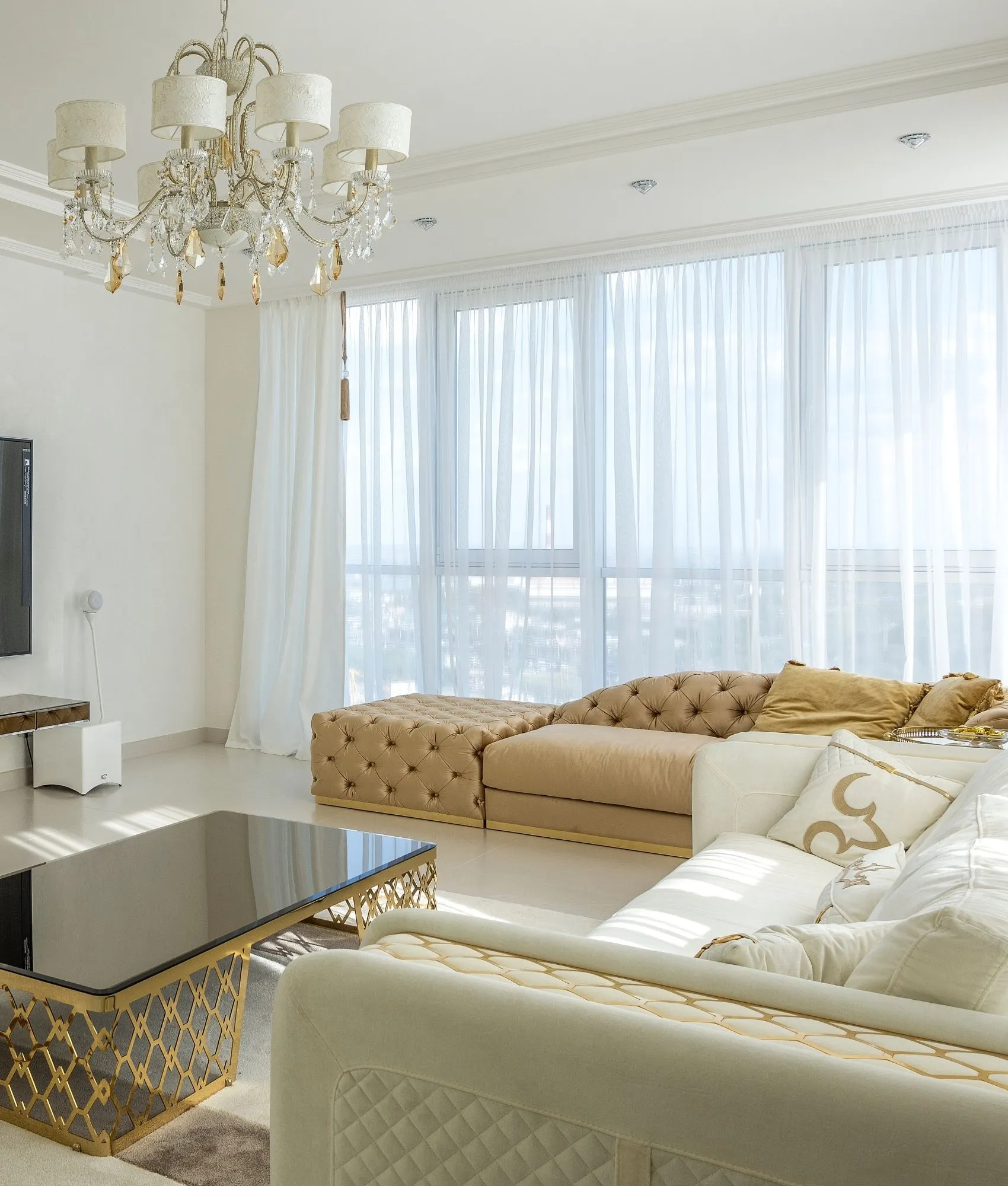 Modern farmhouse style curtains