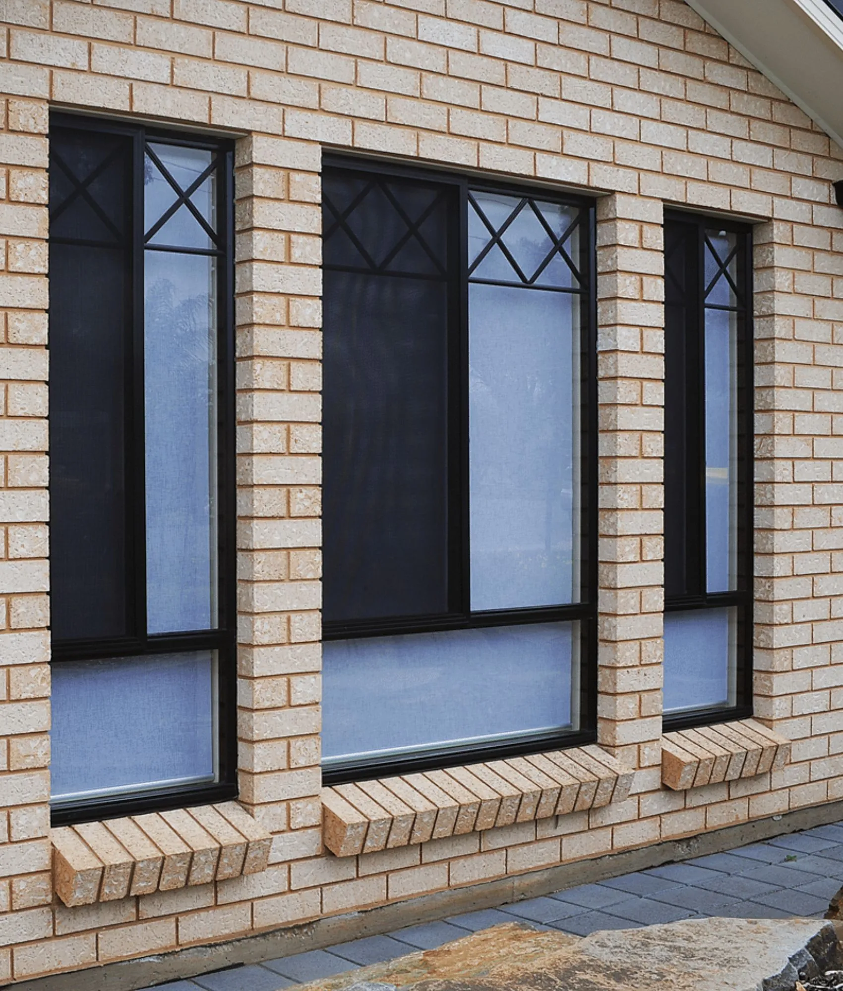 Security window screen