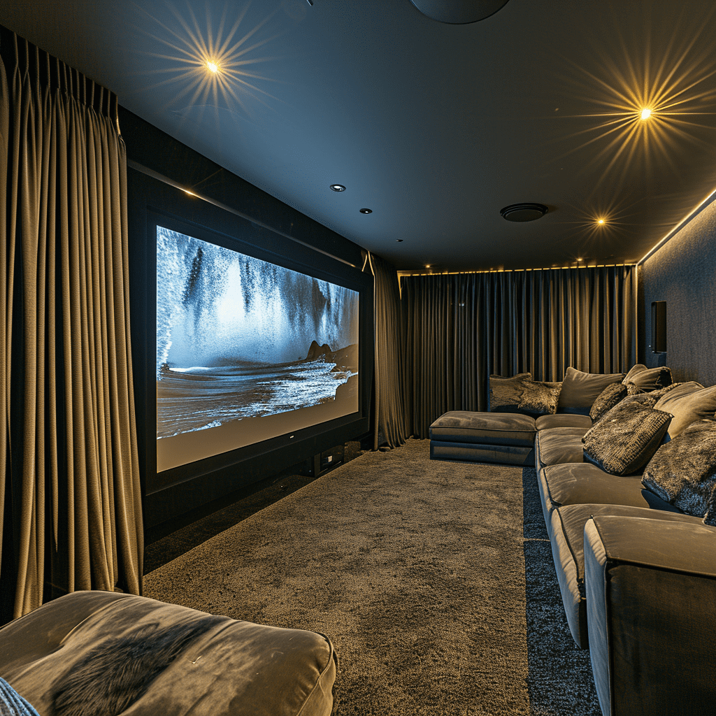 Curtains for Your Home Theatre Room
