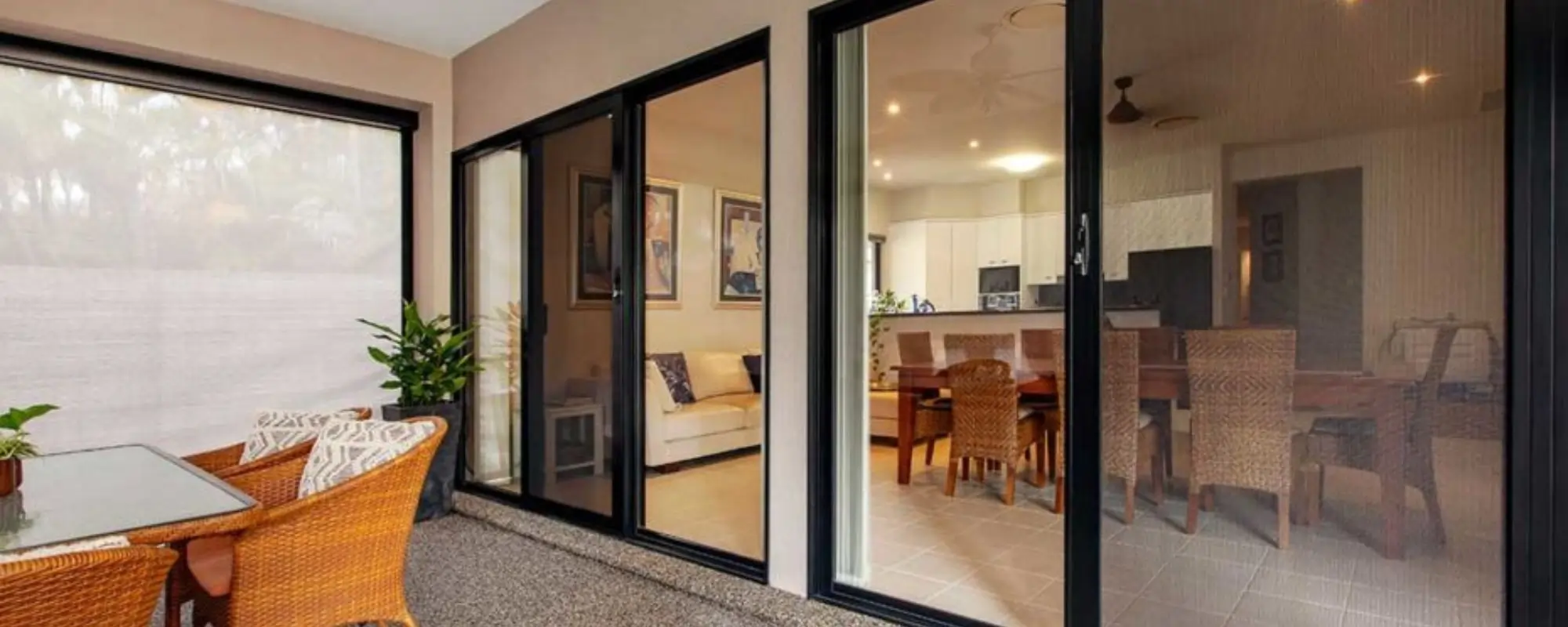 Crimsafe security doors on an Adelaide home