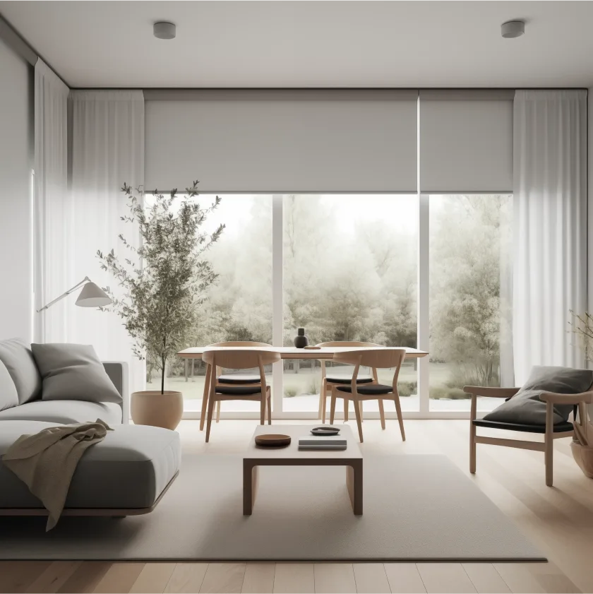 Roller blinds in an Adelaide home