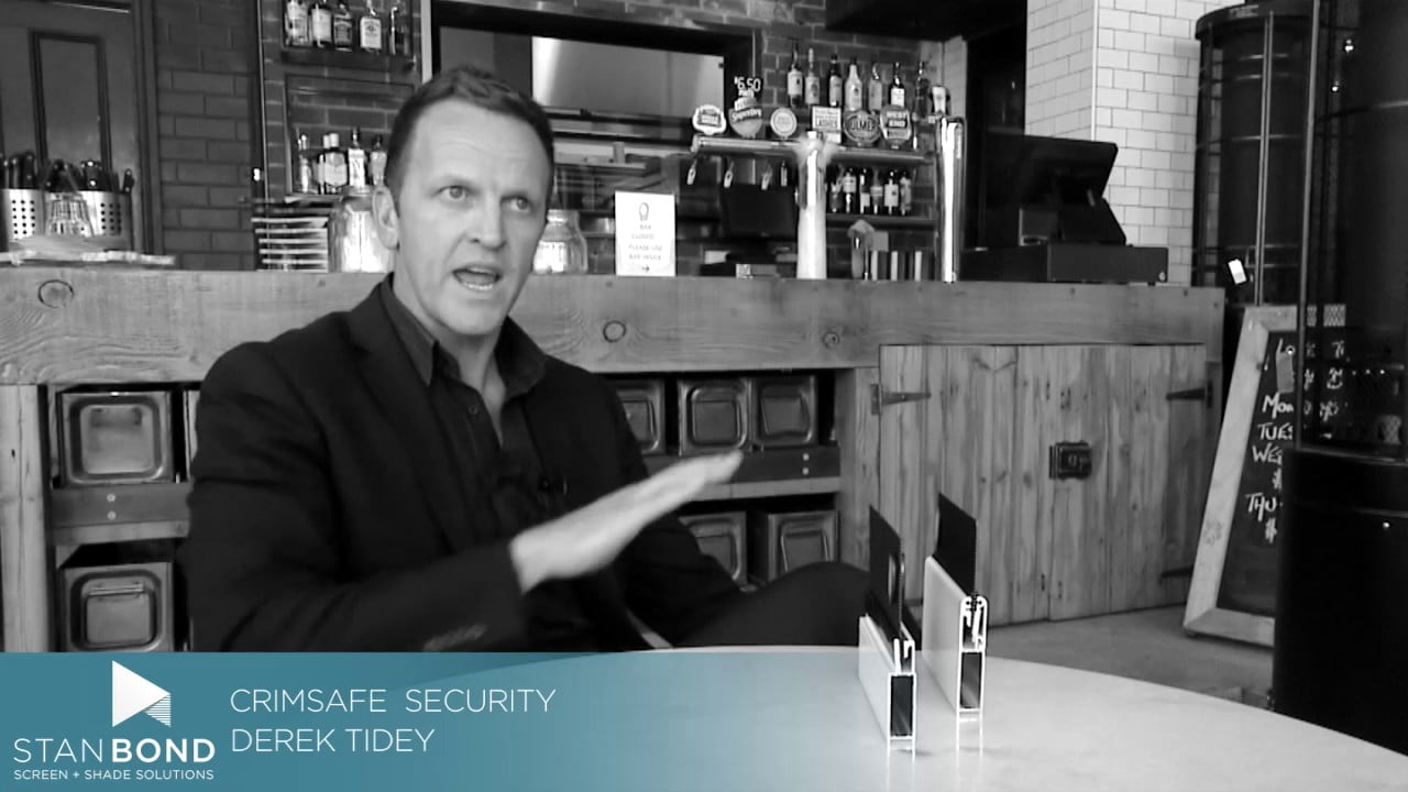 Stan Bond - What is Crimsafe Security video
