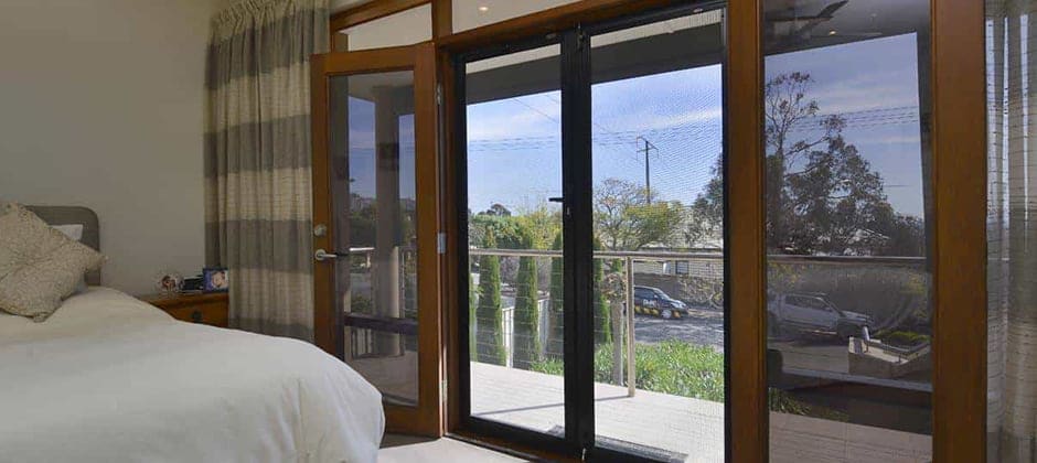 Stan Bond SA - Security Doors Adelaide - Image of security doors in a bedroom